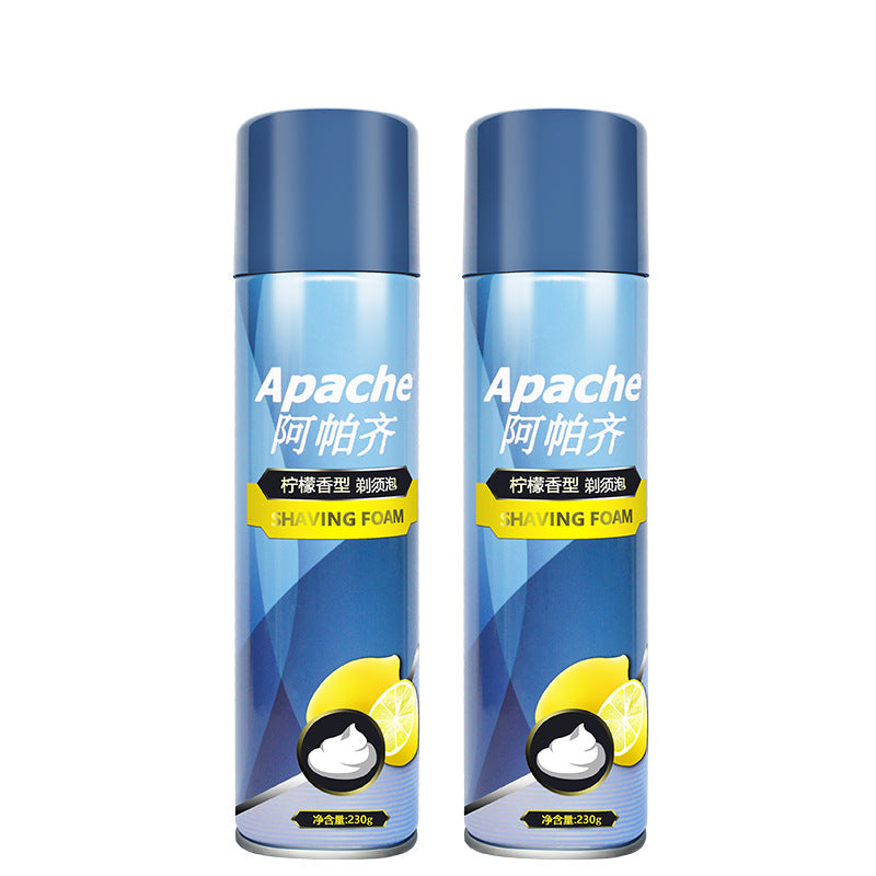 Apache Lemon Shaving Foam, Deep Cleansing Cologne Cream