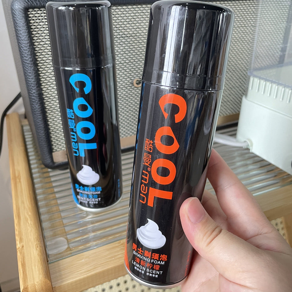 Coolman Shaving Foam, Fresh Lemon and Mint Shaving Cream