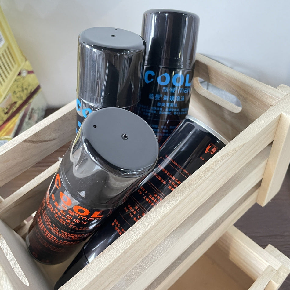 Coolman Shaving Foam, Fresh Lemon and Mint Shaving Cream