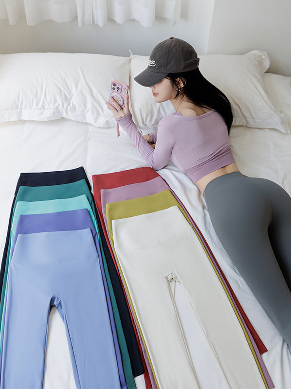 Women's Seamless High-Waisted Butt-Lifting Fitness Leggings