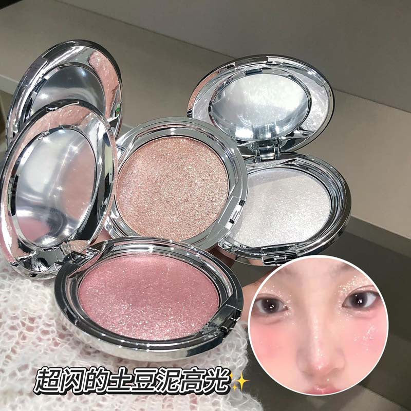 Kakashow Single-Color Diamond Shimmer Cream Highlighter