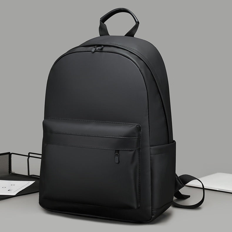 Men's Tablet Waterproof Leather-Film Travel Daypack
