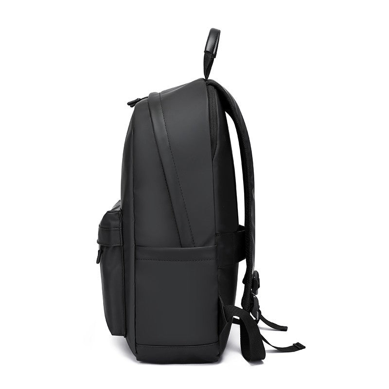 Men's Tablet Waterproof Leather-Film Travel Daypack