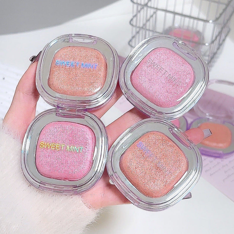 Sweetmint Highlighter Powder Brightening Blush Three-Dimensional
