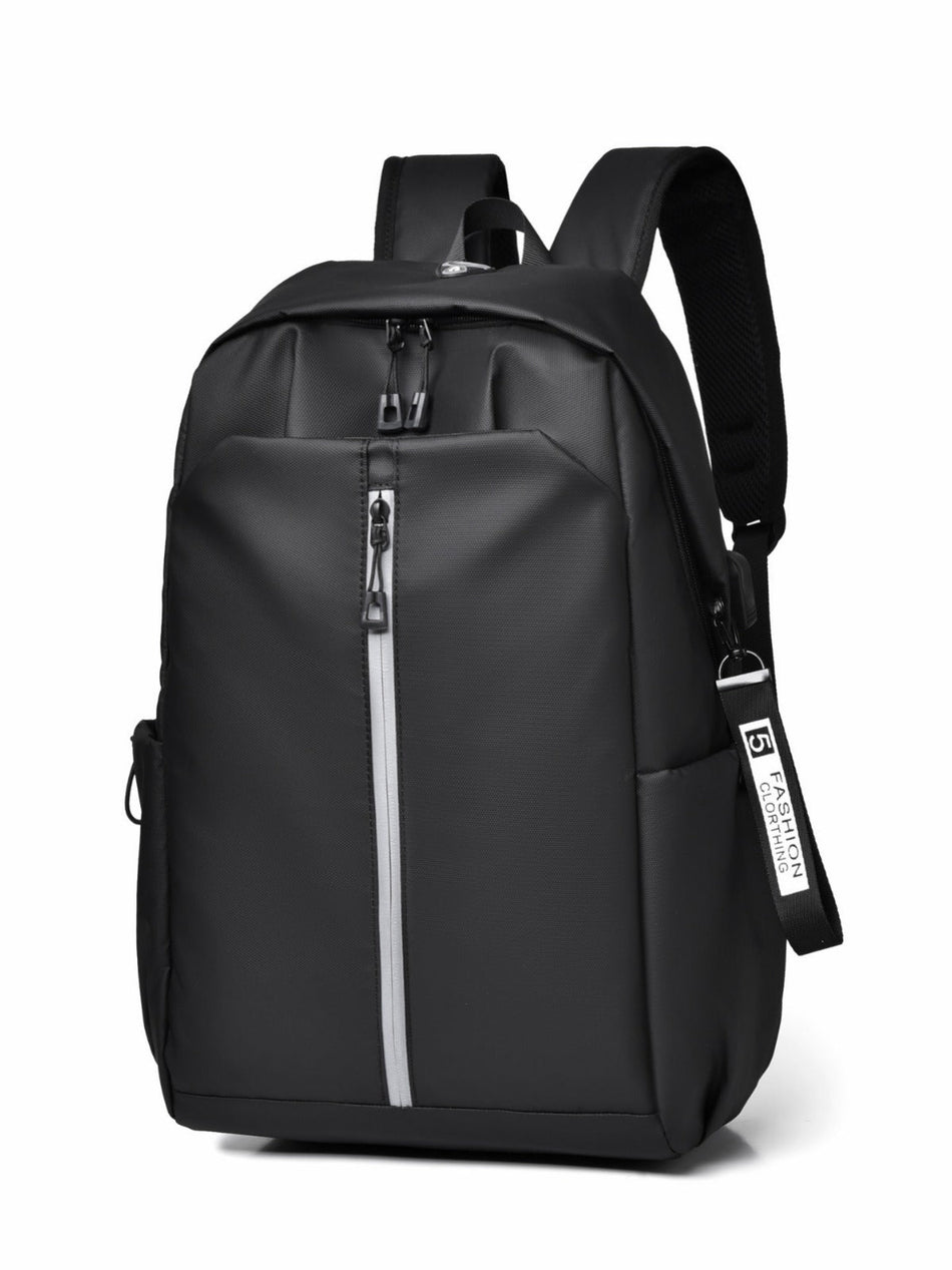 Men's 15" Laptop Leather Wear-Resistant Travel Backpack