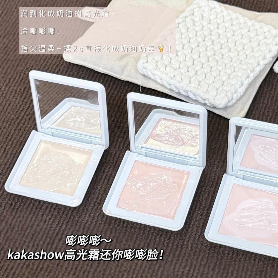 Kakashow Moisturizing Cream Highlighter Delicate Natural Finish