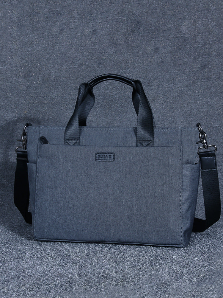 Men's Laptop Waterproof Oxford Business Briefcase Bag