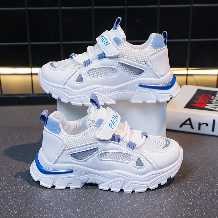 Girls' Mesh Sneakers Cartoon Casual Dad Shoes for Children