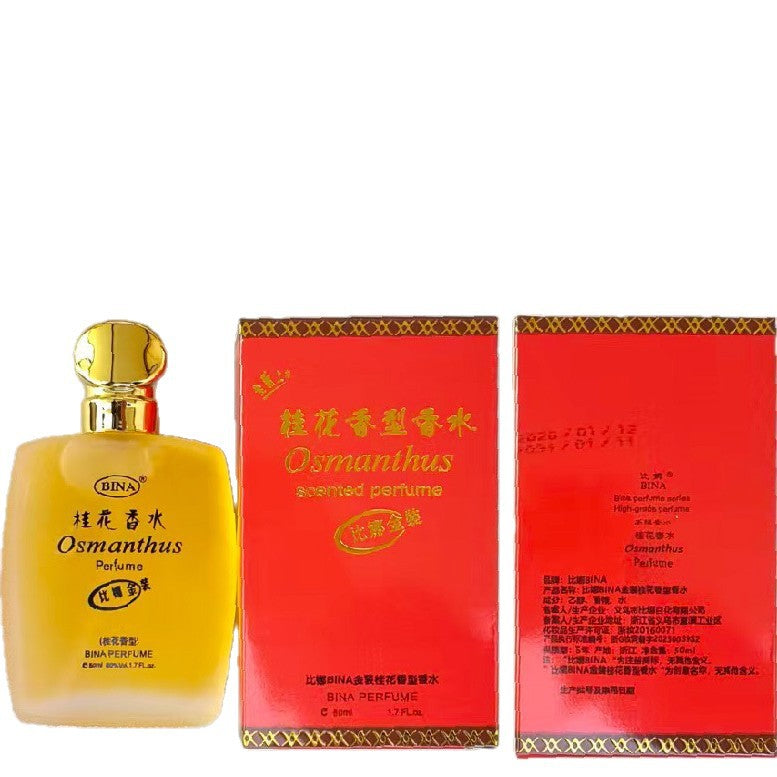 Bina Gold Edition Floral Perfume with Jasmine Rose Osmanthus