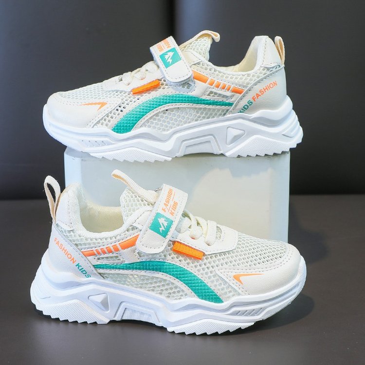 Boys Girls Kids Breathable Mesh Sneakers Lightweight Sports Shoes