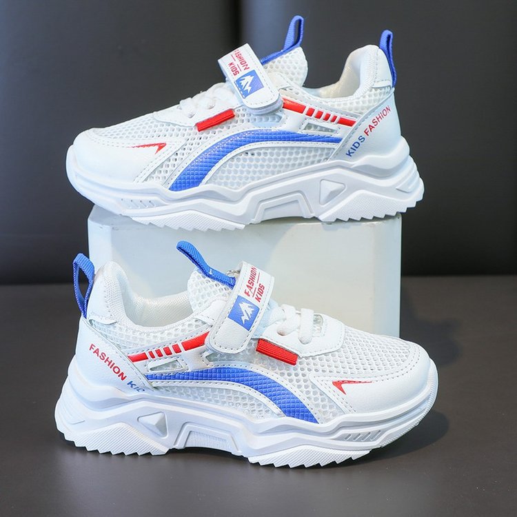 Boys Girls Kids Breathable Mesh Sneakers Lightweight Sports Shoes