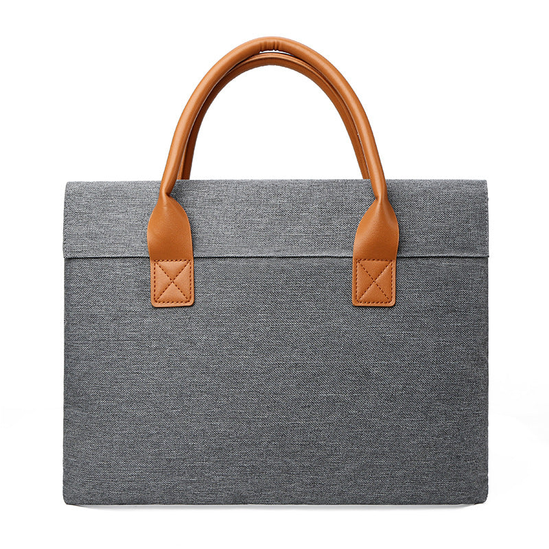 Unisex 15.6" Laptop Wear-Resistant Oxford Business Briefcase