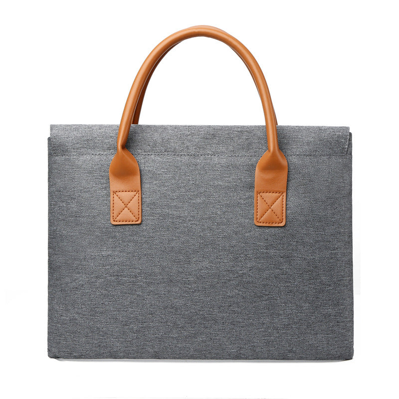 Unisex 15.6" Laptop Wear-Resistant Oxford Business Briefcase
