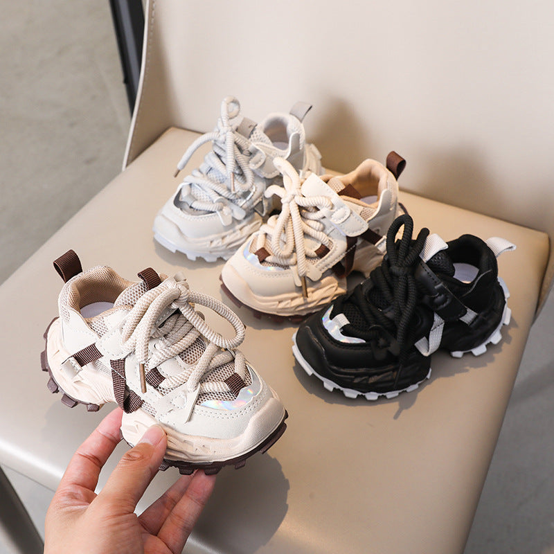 Girls Kids Sneakers Soft Sole Non Slip Sports Shoes