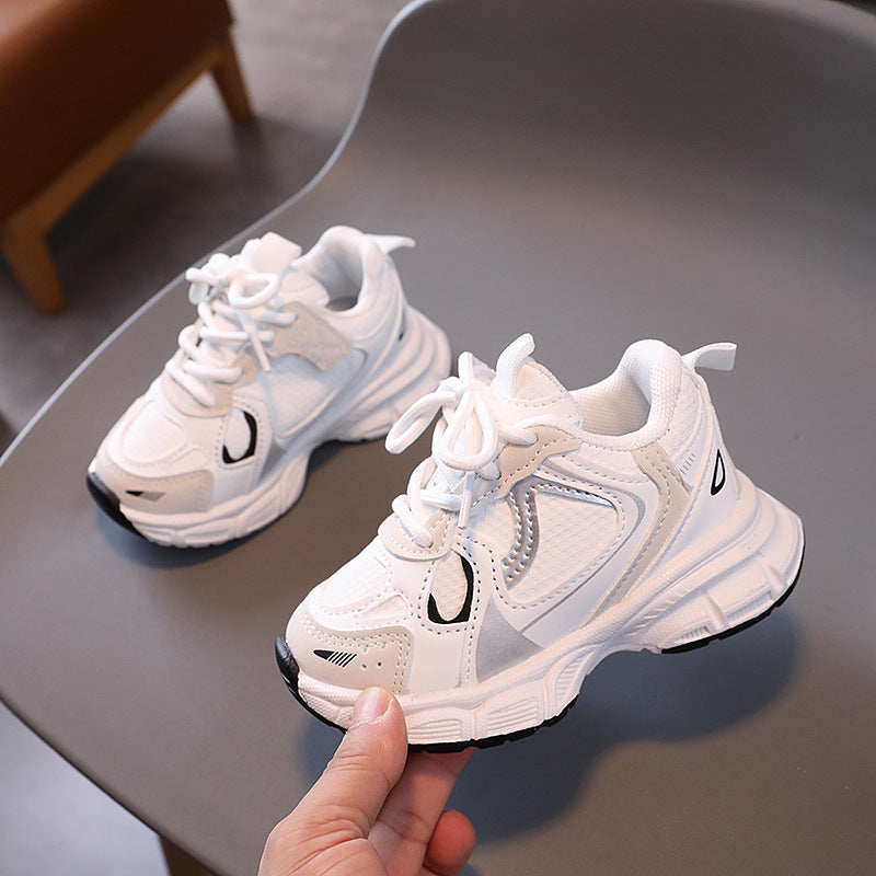 Kids Soft Sole Sneakers Non Slip Breathable Sports Shoes