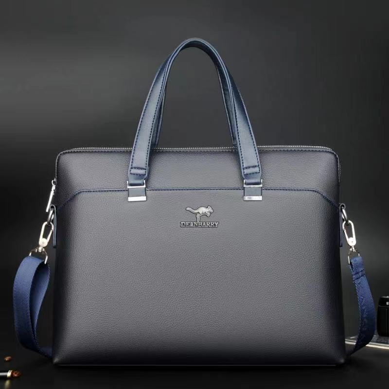 Men's Insulated Waterproof PU Expandable Business Briefcase