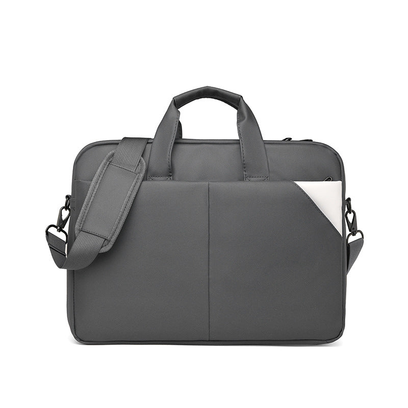 Men's 15" Laptop Waterproof Contrast Business Briefcase Bag