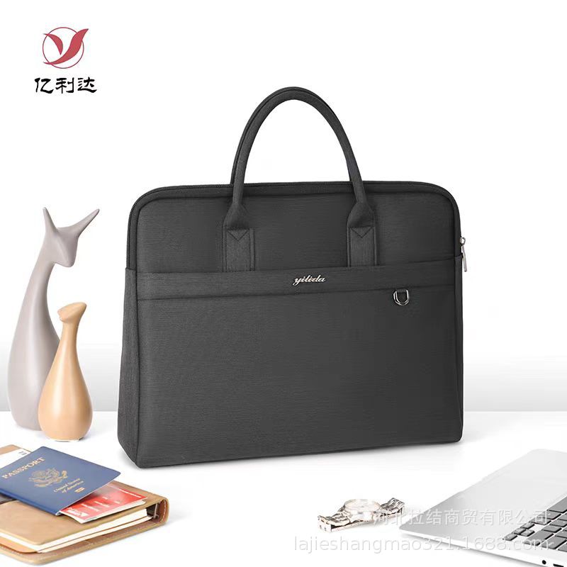 Men's 15" Laptop Waterproof Oxford Shockproof Briefcase Bag