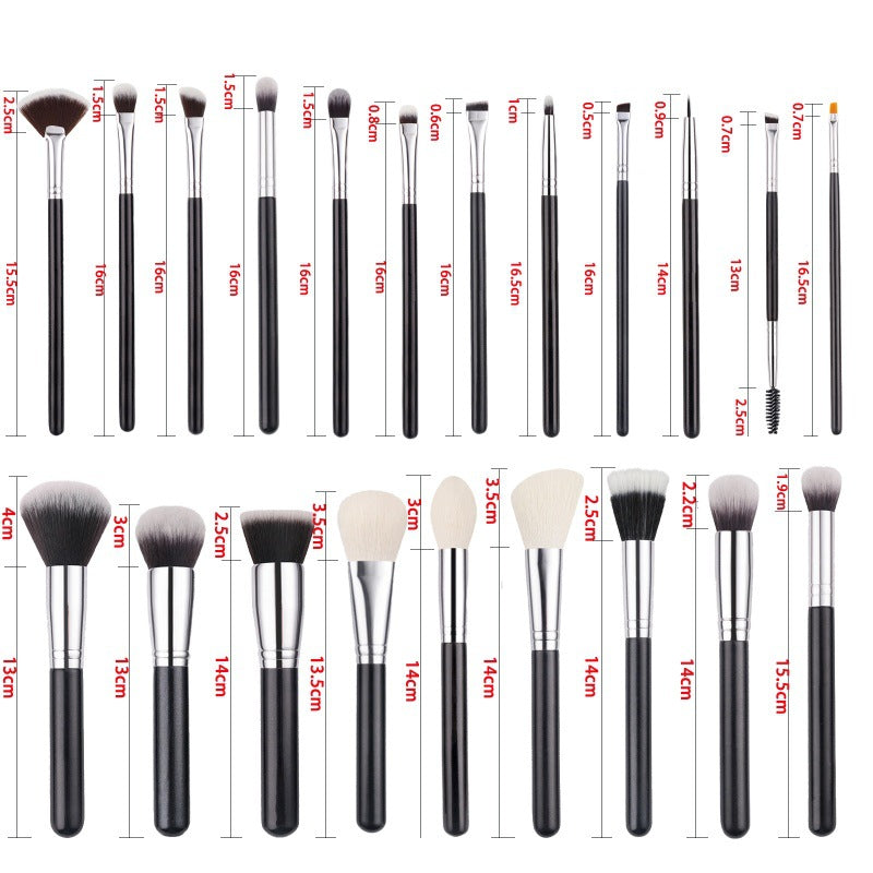 21-Piece Makeup Brush Set Soft Bristle Beauty Tools