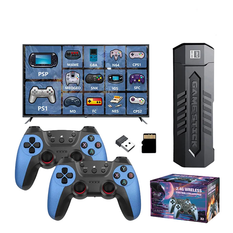 X2Blue Wireless TV Game Console Two Player Home Gaming