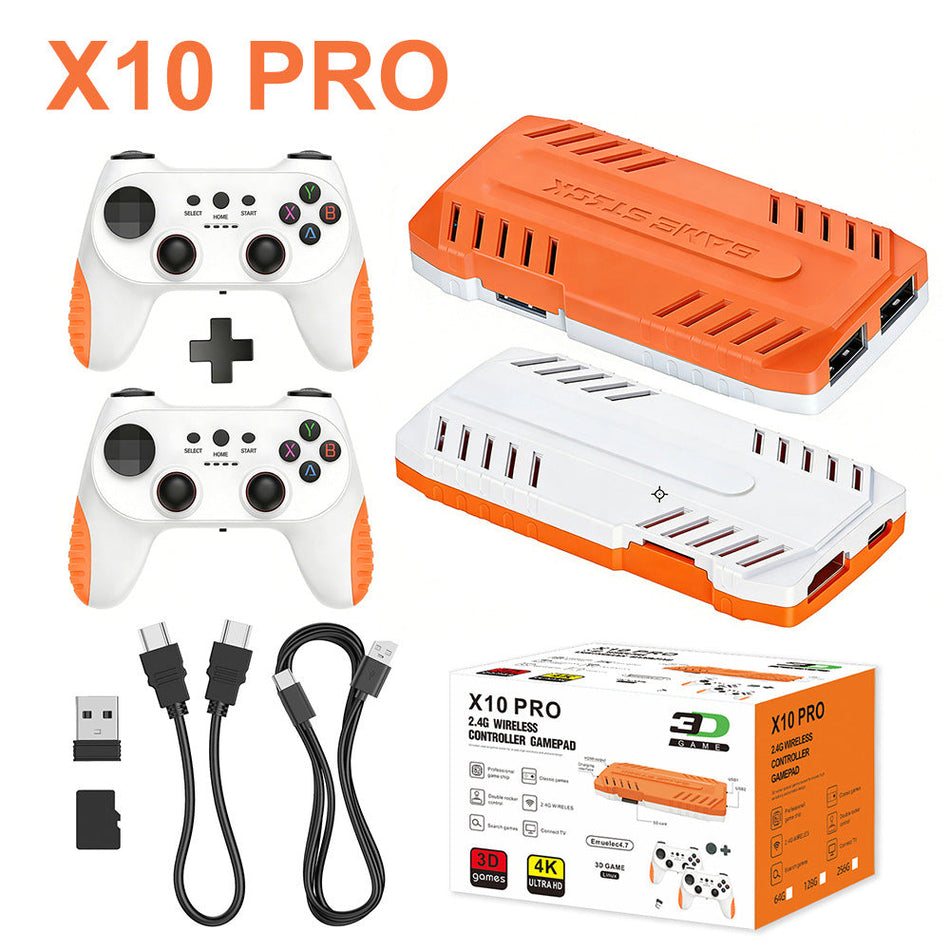 X10 Pro Wireless HDMI TV Game Console 2.4G HD Arcade