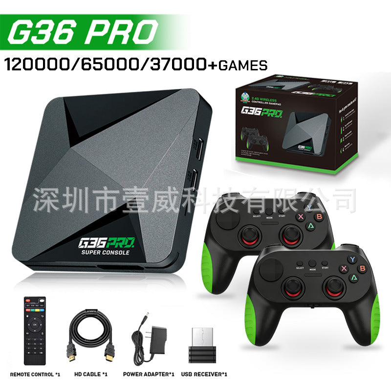 G36 Pro 4K Wireless TV Game Console Dual System Set-Top Box