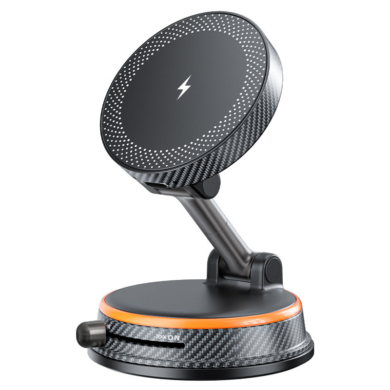 Magnetic Car Phone Holder with Wireless Charging Rotating Mount