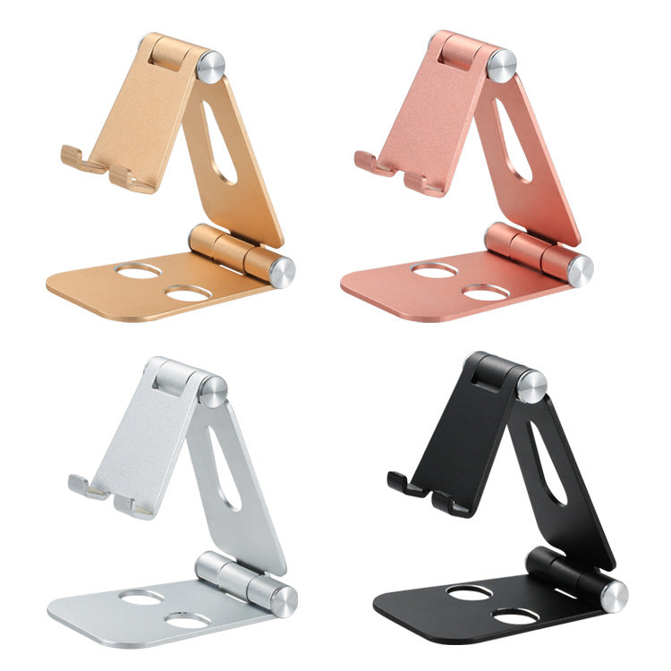 Foldable Metal Desktop Phone and Tablet Stand for Live Streaming