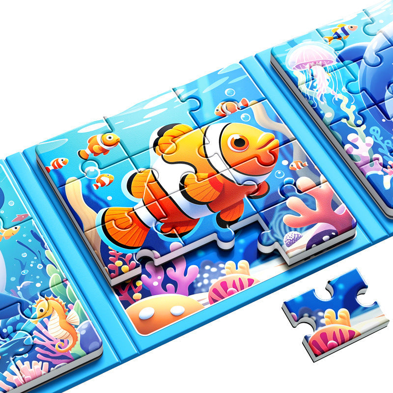 Magnetic Animal Puzzle for Kids Ages 3 to 6