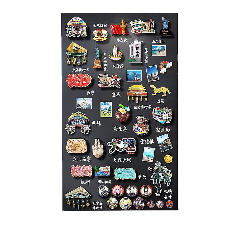 Erasable Magnetic Blackboard Wall Sticker with Magnetic Nails