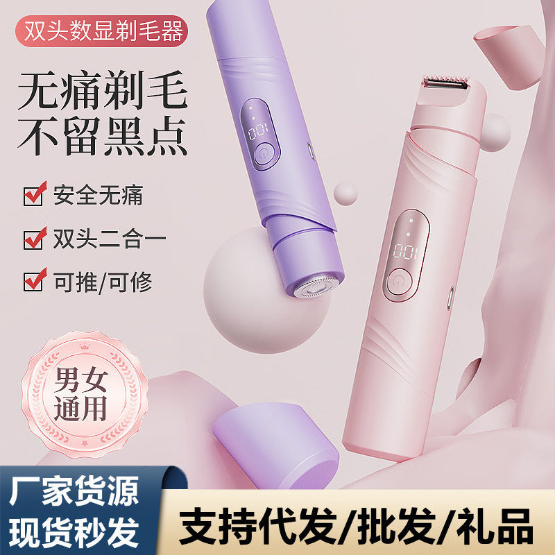 Electric Shaver for Men & Women Whole Body Hair Remover USB