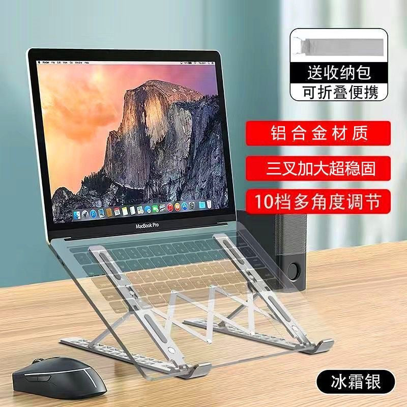 N3 Aluminum Alloy Foldable Laptop Stand with Cooling Support