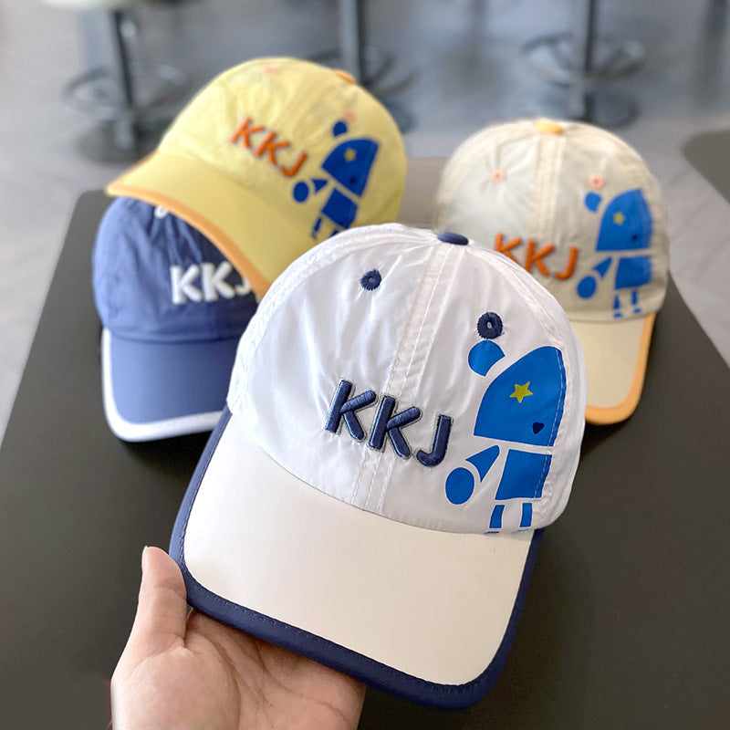 Kids' Quick-Dry Breathable Sun Cap for Travel