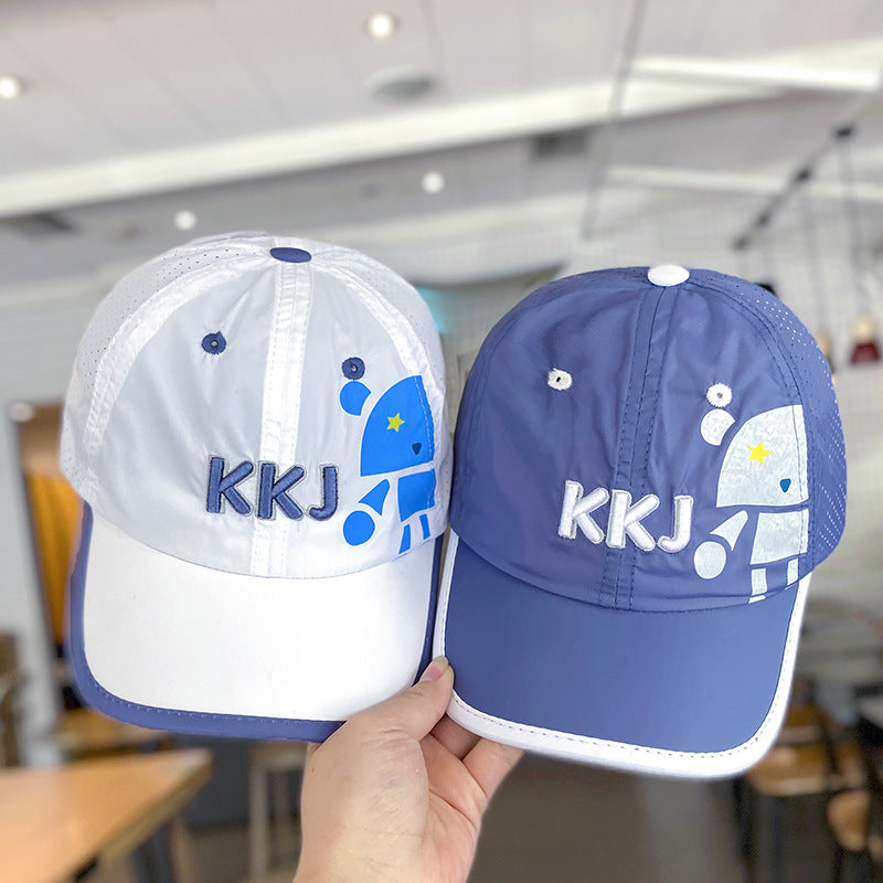 Kids' Quick-Dry Breathable Sun Cap for Travel