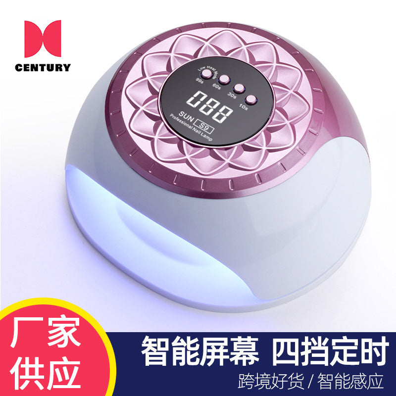S9 High Power UV LED Nail Lamp Wireless Nail Gel Curing Machine