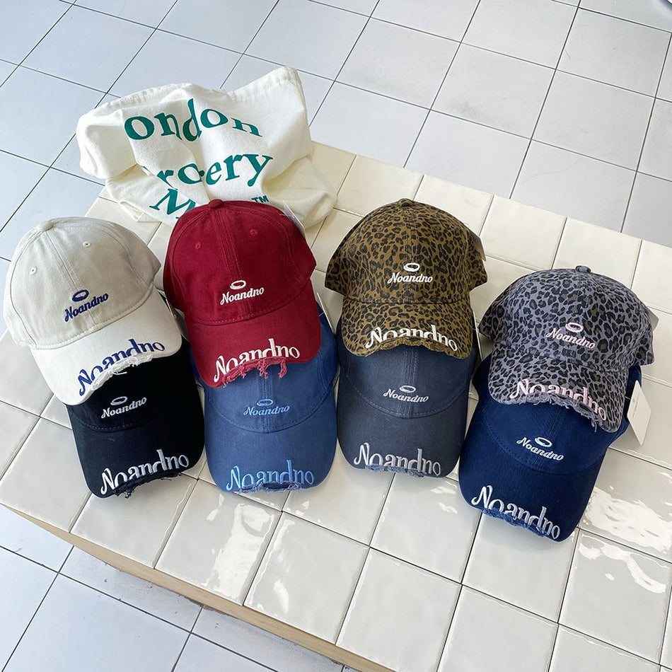 Kids' Letter Embroidered Cotton Baseball Cap, All-Match