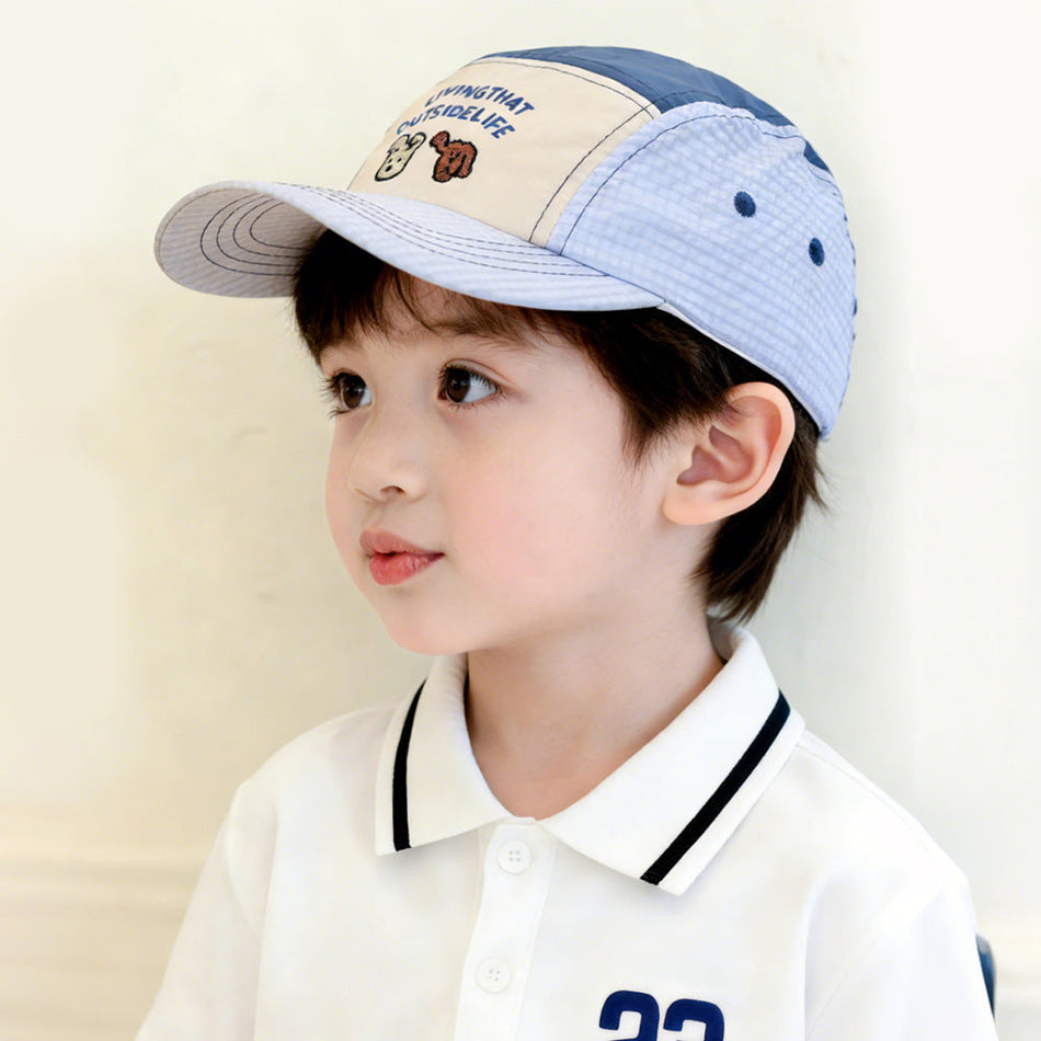 Kids' Quick-Dry Embroidered Nylon Baseball Cap