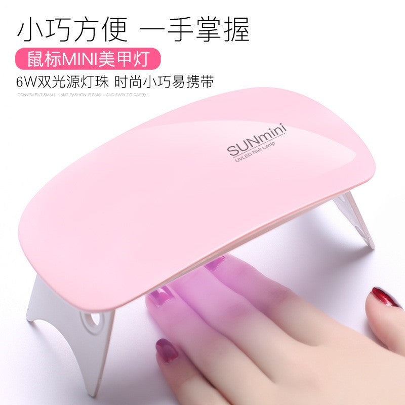 Portable Mini UV Nail Lamp Quick Drying Gel Curing Timer