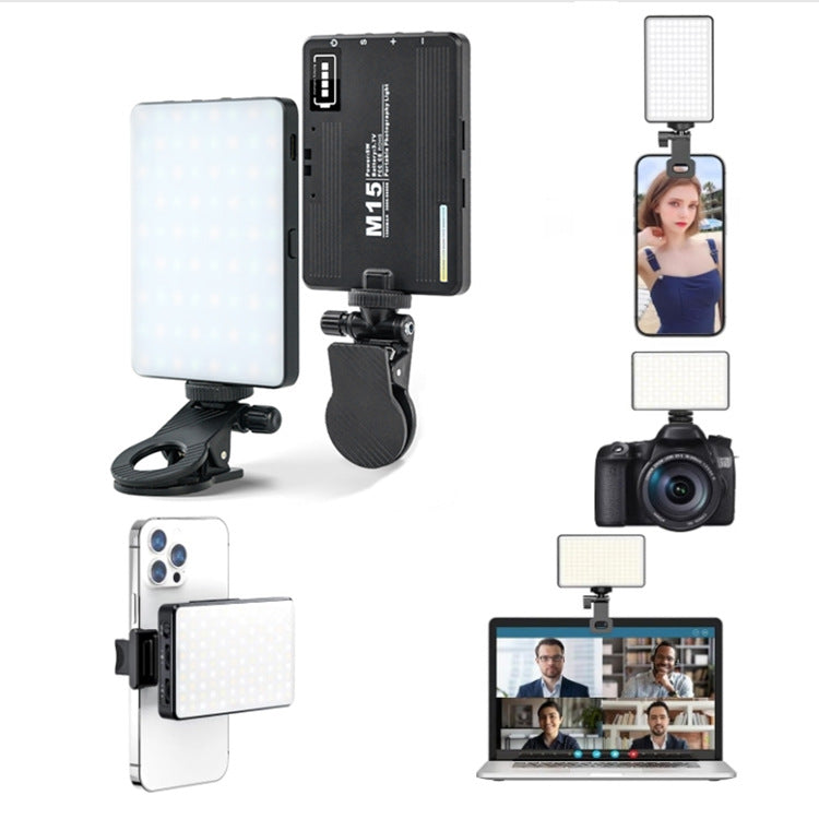 LED Clip-On Fill Light for Phone Camera Selfies and Video