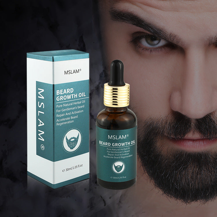 MSLAM Beard Care Oil, Moisturizing Beard Essential Oil