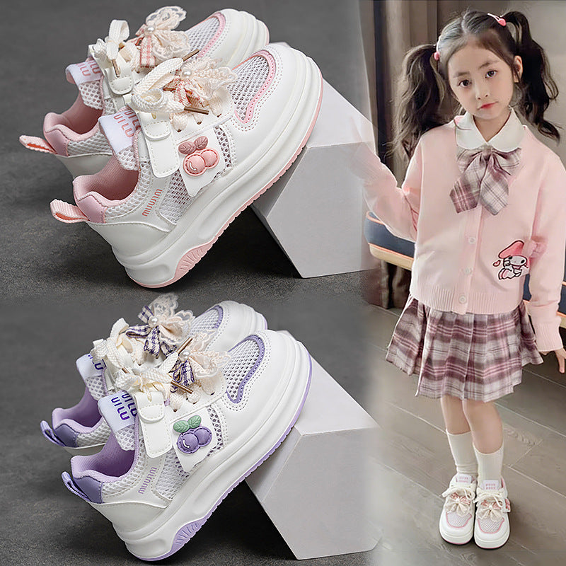 Kids' Korean Style Mesh Summer Sneakers