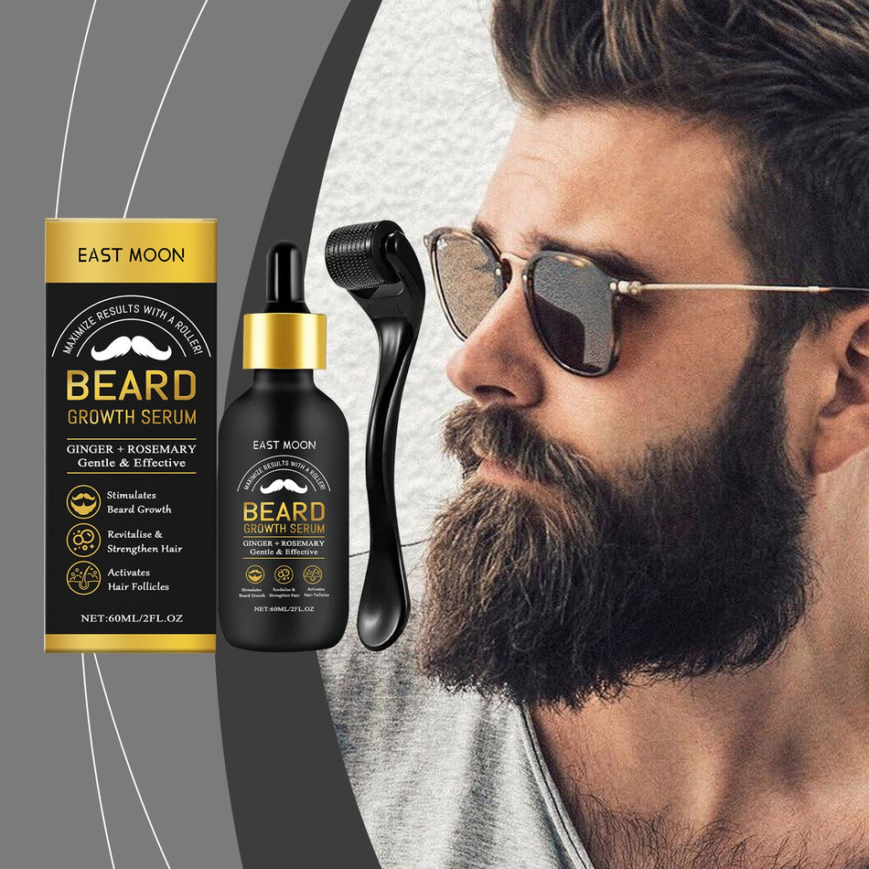 East Moon Beard Care Oil, Gentle Moisturizing Essential Oil