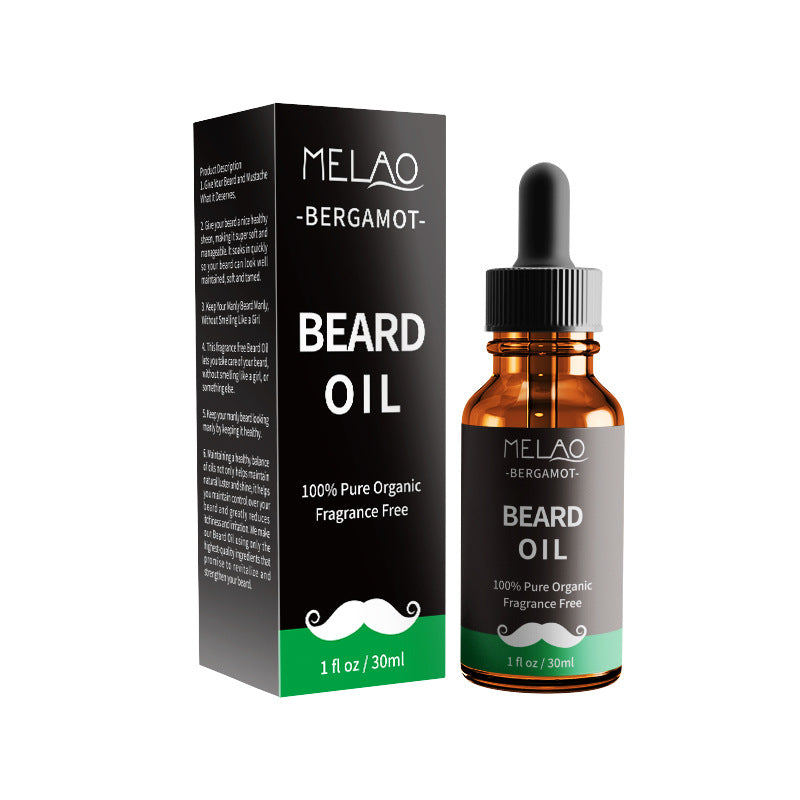 MELAO Moroccan Beard Oil, Moisturizing Beard Essence