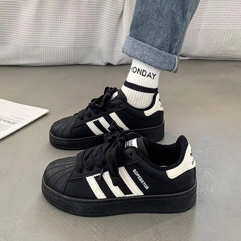 Kids' Shell Toe Breathable Versatile Sneakers