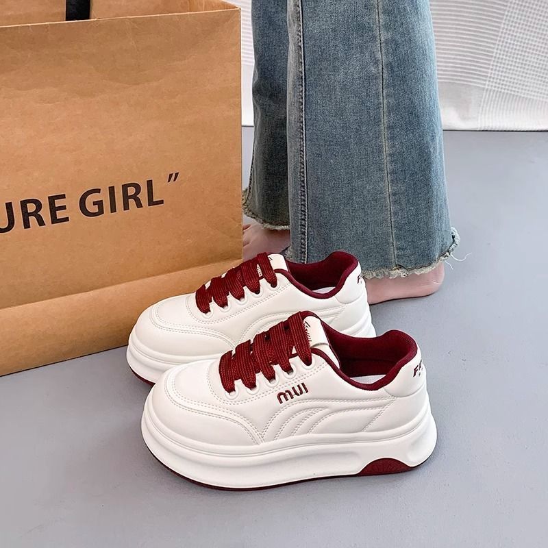 Girls' Thick-Soled Height-Increasing Sneakers