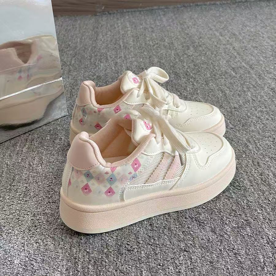 Girls' Trendy Lightweight Soft-Sole Running Shoes