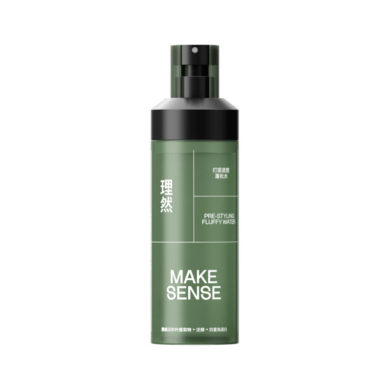 Fluffy Hair Styling Dry Shampoo Spray, Long-Lasting Hold for Men