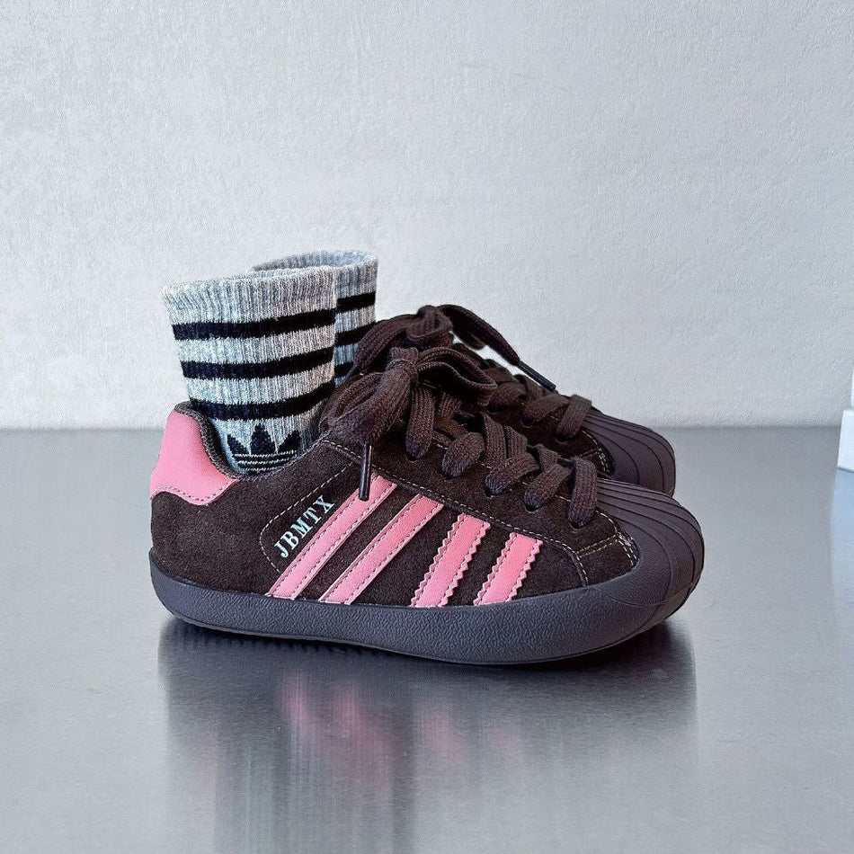 Kids' Retro Shell Head Low-Top Board Shoes