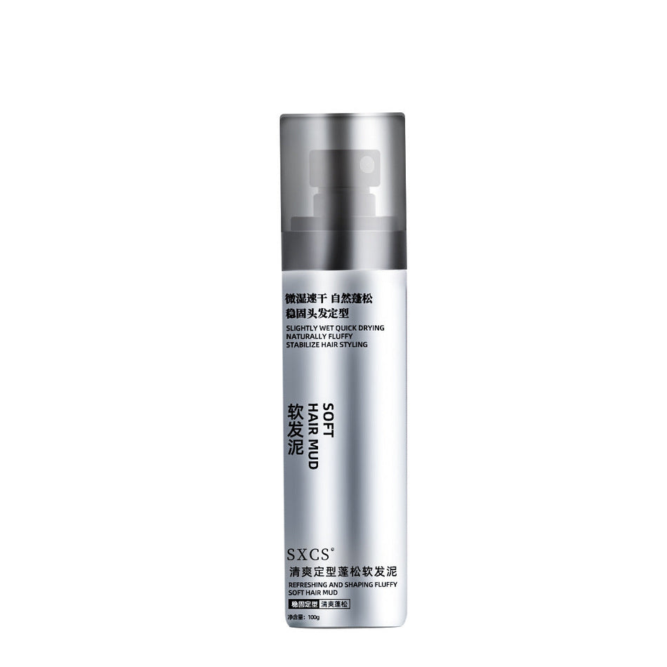 Refreshing Volumizing Soft Hair Clay, Natural Matte Finish