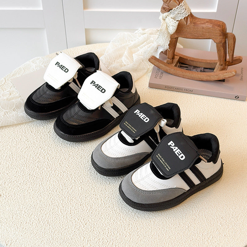 Kids' Vintage Niche Flat Casual Sneakers